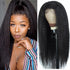 Kinky Straight 13x4 Lace Front Wigs Human Hair Pre-plucked HD Lace Closure Wigs