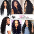 Virgin Hair Loose Deep Wave 13X4 Lace Frontal Closure Pre Plucked With Baby Hair Free Part