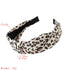Leopard Pattern Knot Decor Headband For Women-Dark Color