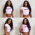 Natural Loose Deep Wave 13x4 Lace Front Wig Human Hair Pre Plucked With Baby Hair