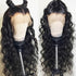 Natural Loose Deep Wave 13x4 Lace Front Wig Human Hair Pre Plucked With Baby Hair