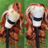 Ginger Blonde Ombre Wigs Body Wave 13x4 HD Lace Front Wigs for Women