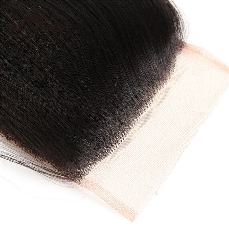 1B/4/27 Brazilian Straight Lace Closure Human Virgin Hair Ombre Hair