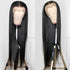 HD Swiss Lace Straight Human Hair Lace Front Wigs Pre Plucked 13*4/5*5/4*4 Invisible Lace Wigs