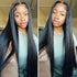 Glueless Wear And Go Wigs - Straight Lace Closure Human Hair Wigs-180% Density