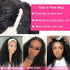 Water Wave V Part Wigs Upgrade U Part Human Hair Glueless Wig Beginner Friendly