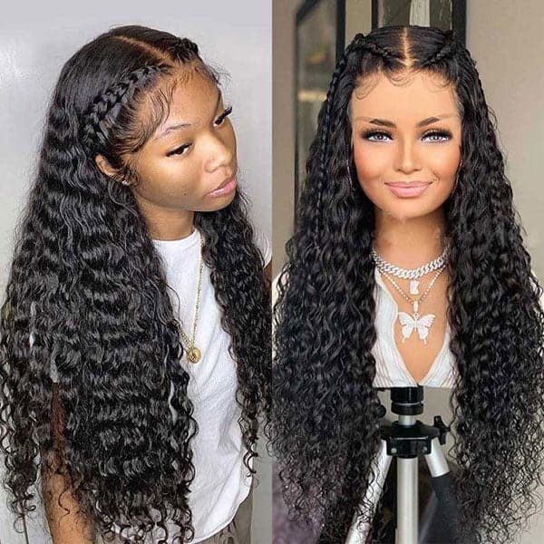 5x5 Water Wave Lace Wig Lace Closure Wigs