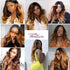 Unprocessed Virgin Hair 4 Bundles Brazilian Ombre Color Body Wave Human Virgin Hair