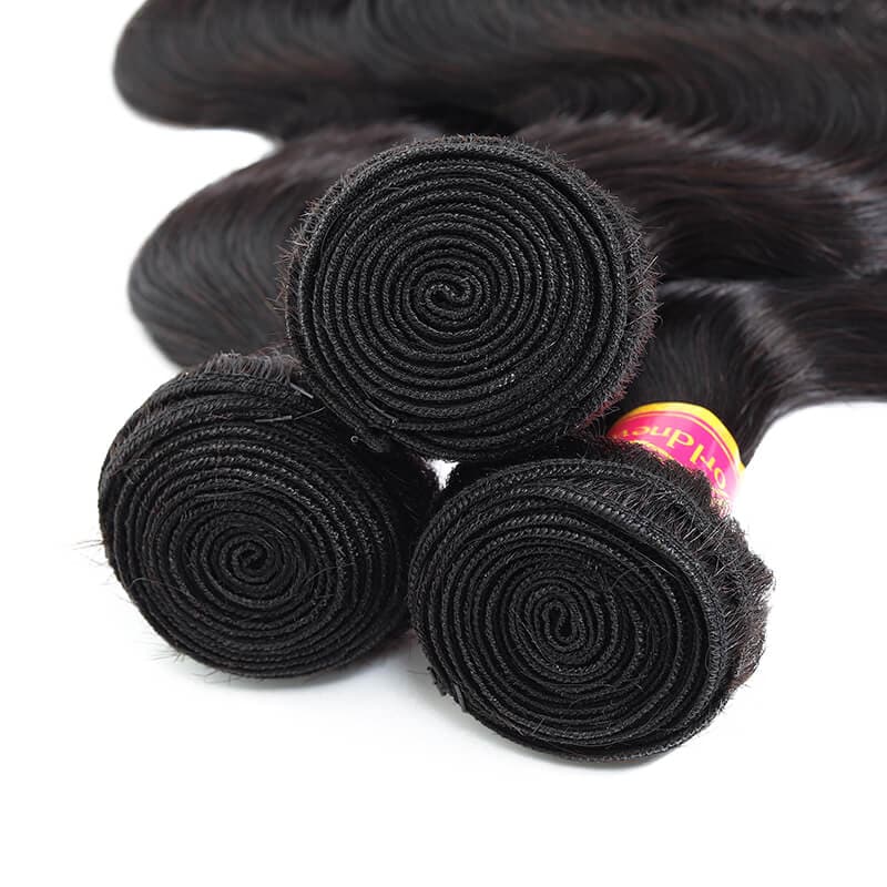 Brazilian Body Wave Human Hair 4 Bundles Virgin Remy Hair Extension For Sale